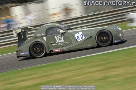 2007-06-24 Monza 249 FIA GT3 European Championship - Morgan Aero 8